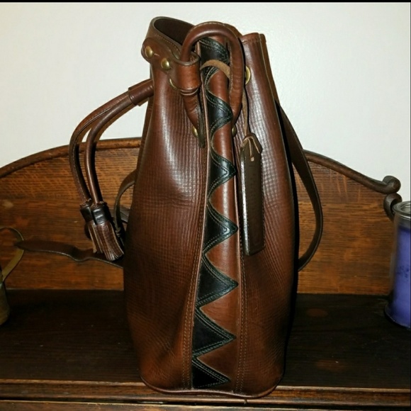 Dooney & Bourke Handbags - RARE vintage Dooney & Bourke Aztec drawstring bag